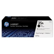 Картридж тонерний HP 35A для LJ P1005/P1006 2x1500 копій Black (CB435AF) подвійна упаковка