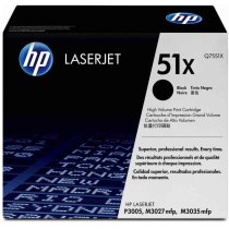 Картридж тонерний HP 51X для LJ P3005/M3027/M3035 13000 копій Black (Q7551X)