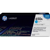 Картридж тонерний HP 650A для CLJ CP5525 15000 копій Cyan (CE271A)