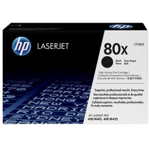 Картридж тонерний HP 80X для M425dn/M425dw/M401 2x6900 копій Black (CF280XF) подвійна упаковка