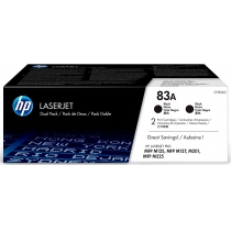 Картридж тонерний HP 83A для LaserJet Pro M125/127/M127fn 2x1500 копій Black (CF283AD) подвійна упак