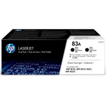 Картридж тонерний HP 83A для LaserJet Pro M125/127/M127fn 2x1500 копій Black (CF283AD) подвійна упак