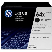 Картридж тонерный HP 64X для LJ P4015/P4515 2x24000 копий Black (CC364XD) двойная упаковка