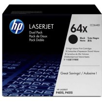 Картридж тонерний HP 64X для LJ P4015/P4515 2x24000 копій Black (CC364XD) подвійна упаковка