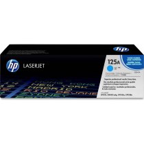 Картридж тонерний HP 125A для Color LaserJet CP1215/CP1515/CM1312 1400 копій Cyan (CB541A)