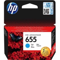 Картридж HP для DJ Ink Advantage 3525/4615/4625 HP 655 Cyan (CZ110AE)