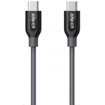 Кабель ANKER Powerline+ USB-C to USB-C 2.0 - 0.9м V3 (Gray)