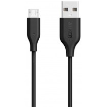 Кабель ANKER Powerline Micro USB - 0.9м V3 (Чорний)