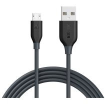 Кабель ANKER Powerline Micro USB - 3.0m V3 (Space Gray)