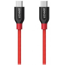 Кабель ANKER Powerline+ USB-C to USB-C 2.0 - 0.9м V3 (Red)