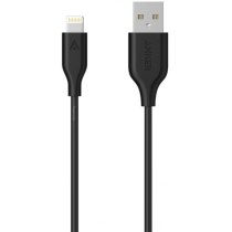 Кабель ANKER Powerline Lightning - 0.9 м V3 (Чорний)