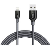 Кабель ANKER Powerline+ Lightning - 1.8м V3 (Сірий)