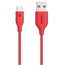 Кабель ANKER Powerline Micro USB - 0.9м V3 (Червоний)