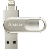 Флеш-пам'ять 32Gb Apacer Lightning,USB 3.1, срібний