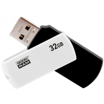 Флеш-пам'ять 32Gb Goodram USB 2.0, чорний, білий