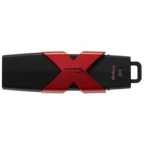 Флеш-память 64Gb KINGSTON USB 3.1, черный, красный
