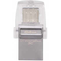 Флеш-пам'ять 64Gb KINGSTON USB Type-C,USB 3.1, сірий