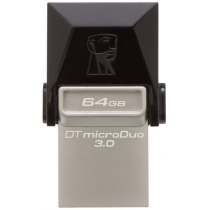 Флеш-память 64Gb KINGSTON micro-USB,USB 3.0, черный