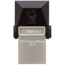 Флеш-память 32Gb KINGSTON micro-USB,USB 3.0, черный