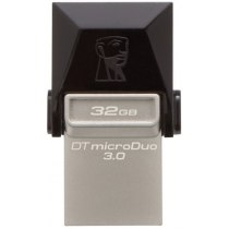 Флеш-пам'ять 32Gb KINGSTON micro-USB,USB 3.0, чорний