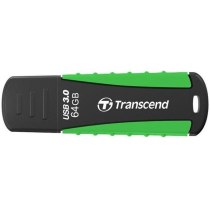 Флеш-пам'ять 64Gb Transcend USB 3.0, чорний, зелений