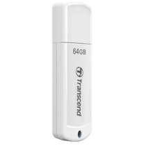 Флеш-пам'ять 64Gb Transcend USB 2.0, білий