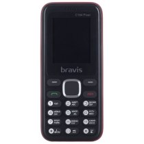 Мобільний телефон BRAVIS C184 Pixel Dual Sim (червоний)