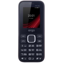 Мобільний телефон ERGO F181 Step Dual Sim (червоний)