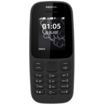 Мобільний телефон NOKIA 105 Dual SIM (black) TA-1034