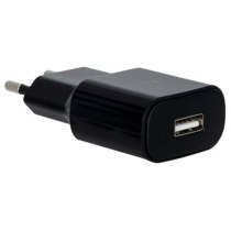 Мережева зарядка ERGO EWC-120 1xUSB Wall Charger Black