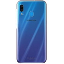 Чохол для смартф. SAMSUNG A30/EF-AA305CVEGRU - Gradation Cover (Фіолетовий)