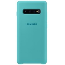 Чохол для смартф. SAMSUNG S10+/EF-PG975TGEGRU - Silicone Cover (Зелений)