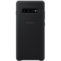 Чохол для смартф. SAMSUNG S10+/EF-PG975TBEGRU - Silicone Cover (Чорний)