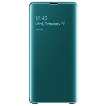 Чохол для смартф. SAMSUNG S10+/EF-ZG975CGEGRU - Clear View Cover (Зелений)