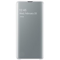 Чохол для смартф. SAMSUNG S10/EF-ZG973CWEGRU - Clear View Cover (Білий)