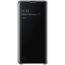 Чохол для смартф. SAMSUNG S10/EF-ZG973CBEGRU - Clear View Cover (Чорний)