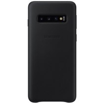 Чохол для смартф. SAMSUNG S10/EF-VG973LBEGRU - Leather Cover (Чорний)