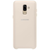 Чохол для смартф. SAMSUNG J8 2018/EF-PJ810CFEGRU - Dual Layer Cover (Золотистий)