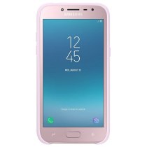 Чохол для смартф. SAMSUNG J2 (2018)/EF-PJ250CPEGRU - Dual Layer Cover (Рожевий)