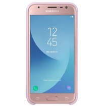 Чохол для смартф. SAMSUNG J3(2017)/J330-EF-PJ330CPEGRU-Dual Layer Cover (Рожевий)