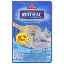 Сельдь филе оригинальное Матиас, 500г