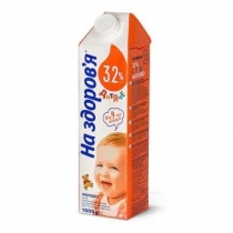 Молоко ультрапастеризоване "Дитяче", 1000 г 3,2 % жирність