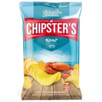 Чіпси Flint Chipster's натуральні зі смаком краба, 130 гр