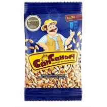 Ядро подсолнечника Сан Саныч жареные несоленые, 50г