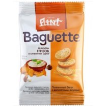 Сухарики Flint Baguette смак грибів в вершк соусі, 60г