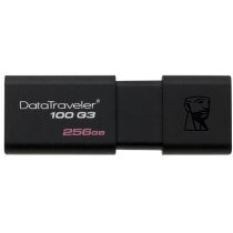 Флеш-пам'ять 256Gb KINGSTON USB 3.0, чорний