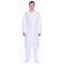 Халат рабочий белый тк. Бязь мужской, р. M (48-50), рост 170-176 см