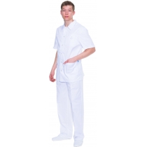 Костюм "Галант" куртка+штани, білий, р. M (48-50), зріст 170-176 см
