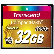 Карта пам'яті compact Flash 32Gb Transcend