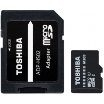Карта пам'яті microSDXC 64Gb Toshiba, кл. + SD адаптер